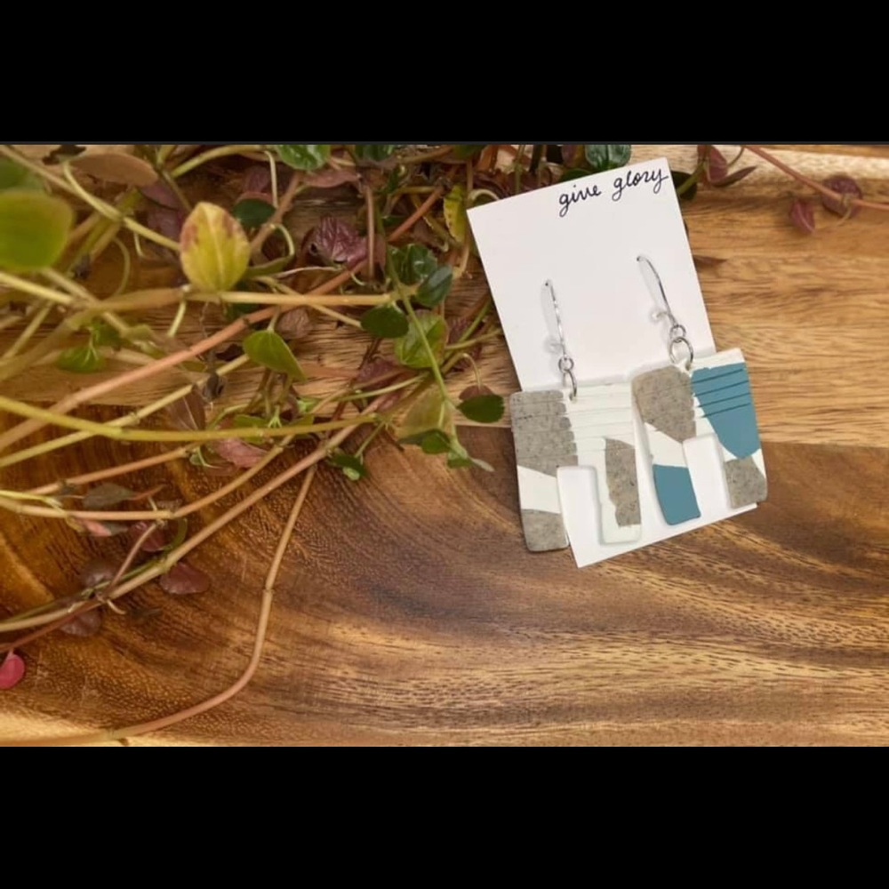 Clay earrings